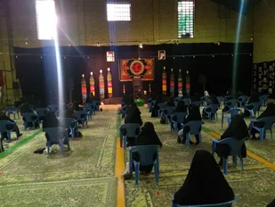 مراسم عزاداری ویژه بانوان در حسینیه عاشقان ثارالله