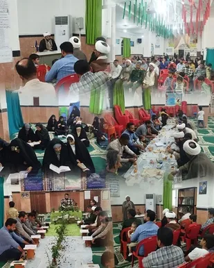 برگزاری ضیافت افطاری ساده با حضور خانواده های کارکنان در ناحیه مقاومت بسیج سپاه جاسک برگزار شد