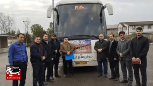 اعزام کاروان فرهنگیان آستارایی به اردوی راهیان نور