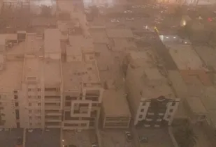 هشدار ورود توده خاک از عراق به خوزستان