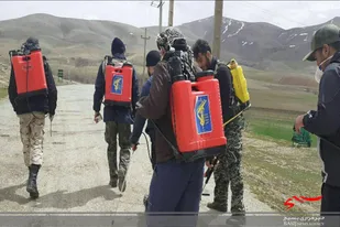 ضد عفونی روستای عشوند و برجک توسط پایگاه شهید &laquo;ناصری&raquo;