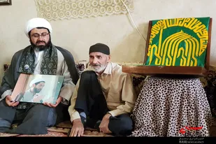 دیدار کاروان زیر سایه خورشید با خانواده شهید طلبه &laquo;قاسمی&raquo;
