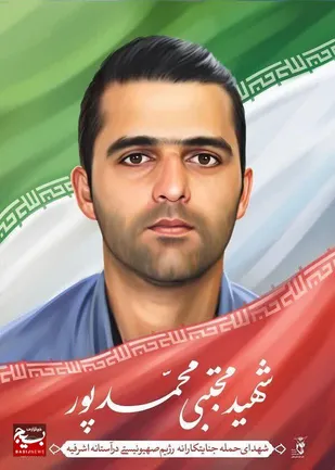 مردی که در کنار دختر ۵ماهه&zwnj; و همسر عاشقش آسمانی شد