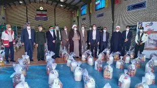 توزیع ۶۰۰ بسته غذایی به خانواده&zwnj;های تحت پوشش در بردسکن