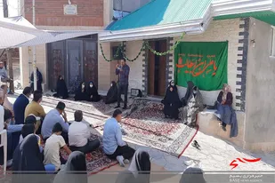 10 ایستگاه صلواتی در روز عید غدیر در روستا اروانه در سرخه برپا شد