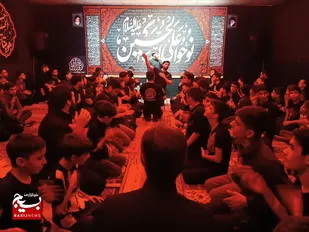 مراسم سینه زنی و عزاداری شب اول محرم در گتوند+گزارش تصویری