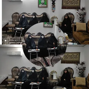 دیدار مسئولین حوزه علمیه خواهران امام صادق (ع) شاهرود با خانواده شهید موسوی