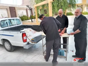 پخت و توزیع روزانه 700 پرس غذای نذری