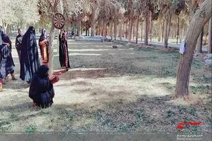 مسابقه تیراندازی بانوان بسیجی خاش