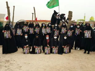 تصاویر  دیدنی اردوی راهیان نور ۲۰۰ فرمانده واحد خواهر بسیج دانش آموزی کهگیلویه و بویراحمد در مناطق عملیاتی جنوب کشور