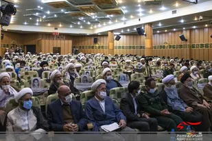 برگزاری همایش روز قشر بسیج طلاب و روحانیون در فرهنگسرای غدیر
