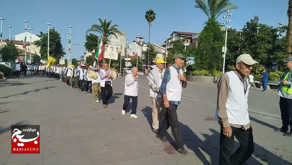 اعزام کاروان پیاده مرقد امام خمینی( ره)
