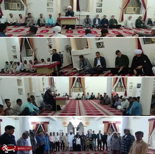 برگزاری محفل انس با قرآن در سیریک به مناسبت سالگرد شهادت سید حسن نصرالله