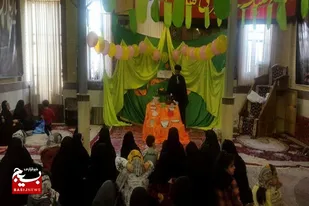 برگزاري مراسم بزرگداشت حضرت رقیه(س) در دینارآباد