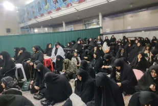 مراسم عزاداری بیاد شهدای مظلوم کرمان در شهر گلستان برگزار شد