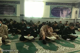 برگزاری محفل انس با قرآن کریم در سپاه ناحیه کبودراهنگ