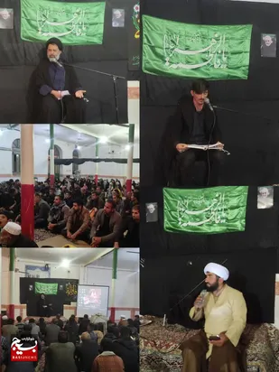 مراسم شهادت حضرت زهرا(س) در شهرستان صیدون برگزار شد