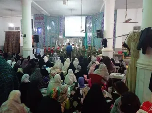 اجرای یادواره شهدا توسط رزمندگان گردان ۱۲۴ امام حسین (علیه السلام)