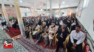 برگزاری یادواره شهدای روستای حیدرآباد با حضور پرشور مردم دهستان ازنا سگوند.