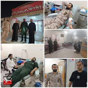 نذر خون شب عاشورا حسینی در آبادان