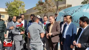 آزادی ۱۰ زندانی با حضور سخنگوی قوه قضائیه در شاهرود