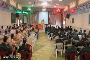 جشن میلاد با سعادت حضرت فاطمه معصومه(س) در تیپ انصارالحسین(ع) همدان