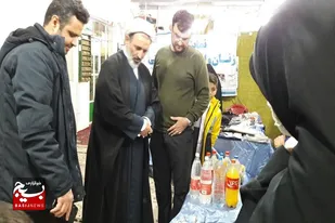 نمایشگاه زنان و اقتصاد مقاومتی در محله اسلامی سرخه برپا شد