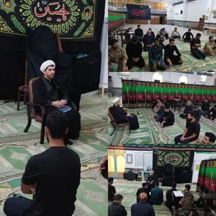 تبیین مفاهیم مقاومت و فرهنگ عاشورایی در جمع سربازان وظیفه شهرستان حاجی&zwnj;آباد