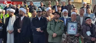 حضور مردم شهرستان آق قلا در راهپیمایی روز بیست و دوم بهمن ۱۴۰۲