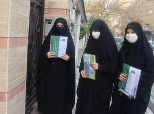 طرح مبارزه با ویروس کرونا با همکاری مرکز بهداشت منطقه ۵
