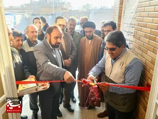 افتتاح واحد مسکونی گروه جهادی ذوب آهن اصفهان در چرمهین