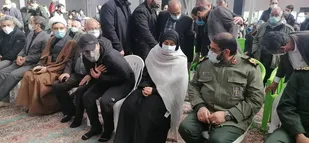 گردهمایی عشایر رابر با حضور خانواده سردار سلیمانی