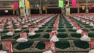 توزیع ۵۰۰ بسته معیشتی بین خانواده&zwnj;های ایتام و محسنین بندرعباسی