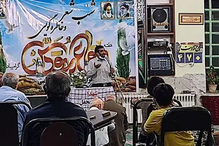 مراسم شب شعر و خاطره گویی در طالقان برگزار شد+تصاویر