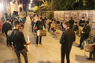 برگزاری برنامه کاروان فرهنگی رایحه ایثار در روستای لاسجرد