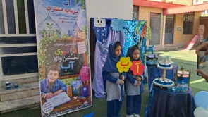 جشن آب با شور و نشاط دانش‌آموزی در تربت‌جام