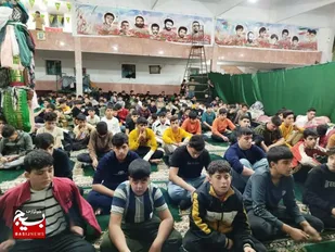۱۹ مسجد نصرآباد، کانون معنویت برای ۲۳۰۰ معتکف در قاب دوربین بسیج