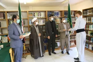 برگزاری مراسم تودیع و معارفه مسئول بسیج دانشجویی دانشگاه مذاهب اسلامی کردستان