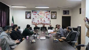 مراسم قدردانی عوامل اجرایی چهاردهمین جشنواره ردپای عشق ویژه زائران راهیان نور