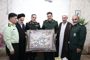 دیدار مسئولین سپاه انصارالحسین(ع) با فرمانده انتظامی استان همدان
