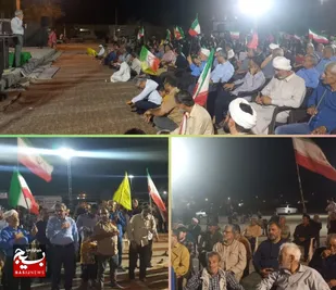برگزاری اجتماع حماسی بعثت مردمی هندیجان درموج ۱۷۱