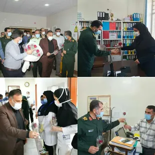 تقدیر از کادر بهداشت و درمان اندیمشک