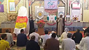 برگزاری مراسم جشن و سرورغدیر پایگاه شهید تراکمی در شادگان