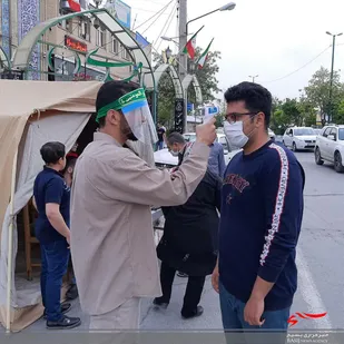 ایستگاه پایش سلامت بسیجیان مسجد الزهرا(س)