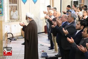 اقامه نماز عید سعید فطر در مصلای مهرشهر+تصاویر