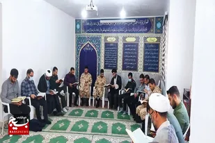 محفل انس با قرآن در سپاه ناحیه سرخه برگزار شد