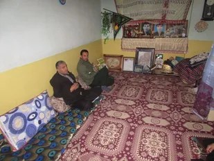دیدار با خانواده معظم شهید خدارحم قدمیانفر در لردگان