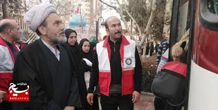 اعزام ۱۶۰ نفر از خادمان امام رضا(ع) در هلال احمر به عتبات عالیات