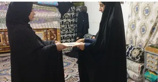 تجدید عهد با راه شهدا؛ دیدار بسیجیان ایرانشهر با خانواده شهید عبدالحمید داوودی