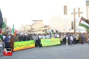 تجمع خودجوش و مردمی در شهر خورموج